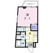 ブルーセブンの間取り画像