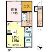 プラヴィダ南通の間取り画像
