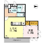 カームコートの間取り画像