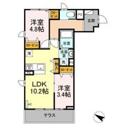 AROMAⅢの間取り画像