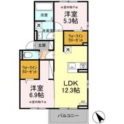 アーバンゲートⅤの間取り画像