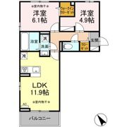 アーバンゲートⅤの間取り画像
