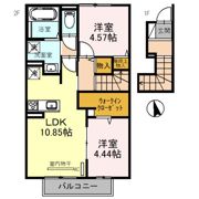 リバーサイドテラス B棟の間取り画像