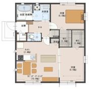 インヴェルノ Aの間取り画像