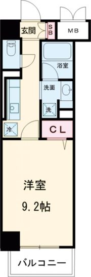 リベルタ元町通の間取り画像