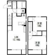 クオーレ鷺沼の間取り画像