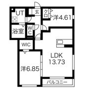 シャルムソレイユⅠ番館の間取り画像