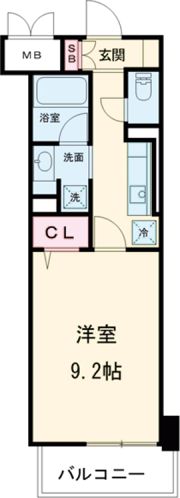 リベルタ元町通の間取り画像