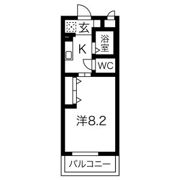 清水朝日マンションの間取り画像