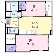 エピナール津田の間取り画像