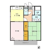 ハイネス大嶋の間取り画像