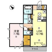 サクラソラ Bの間取り画像
