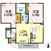 エル・ドラード Aの間取り画像