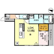 アルビネス田中町の間取り画像