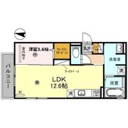 アルビネス田中町の間取り画像