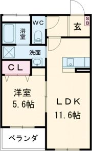 クレディの間取り画像