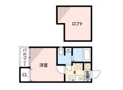 コンフォートベネフィス別府3の間取り画像