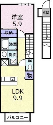 Rafrechir大村の間取り画像