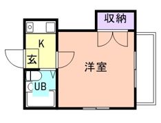 レオパレス西浜第2の間取り画像