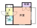 レオパレス西浜第2の間取り画像
