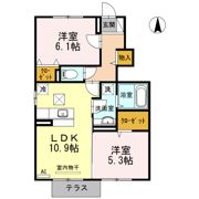 エスターテ柊 Ⅱの間取り画像
