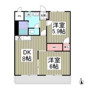 グリーンハイツ島野の間取り画像