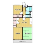 アルメリアコーポの間取り画像