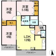 ハイセレールセレッソ Bの間取り画像