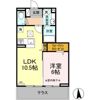 D-room売市右水門下の間取り画像