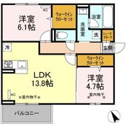 グランフィオレの間取り画像
