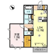 サクラソラ Aの間取り画像