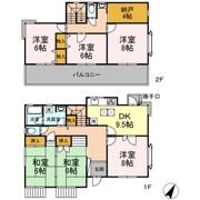 西八幡戸建ての間取り画像
