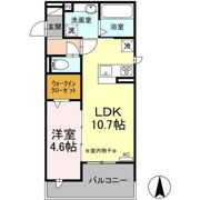 D-ROOM六条福寿町の間取り画像