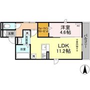 D-ROOM六条福寿町の間取り画像