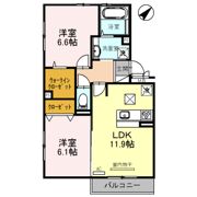 ラヴィベル彦根の間取り画像