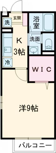 メルベーユ祥の間取り画像