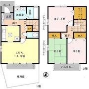 パークハイム壱番館 E棟の間取り画像