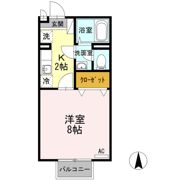 セジュール伊吹の間取り画像
