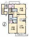 クオリスタ Kの間取り画像