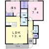 シャーメゾン西山崎 A棟の間取り画像