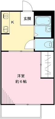 ハイツサンライフ Aの間取り画像