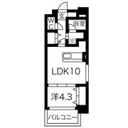 MISTRAL姫路駅前の間取り画像