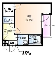フジパレス諏訪ノ森Ⅰ番館の間取り画像
