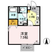 マルベリー 弐番館の間取り画像