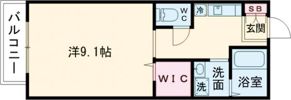 ヴィラージュ桂の間取り画像