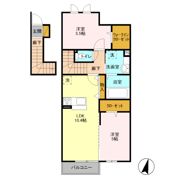 サンモール(新宿町)の間取り画像