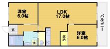 サンフローラ桂の間取り画像
