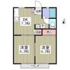 ムサシノハイムAの間取り画像