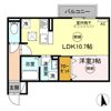 COZY COURT下曽根の間取り画像