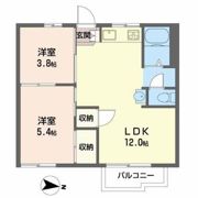 タウニィ山崎の間取り画像